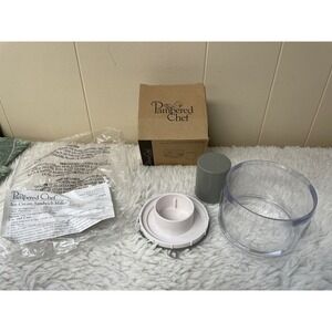 Pampered Chef Ice Cream‎ Sandwich Maker & Instructions #2485 NIB